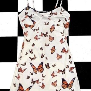 O-mighty butterfly y2k mini dress. Party, rave, fairy 🦋🦋
